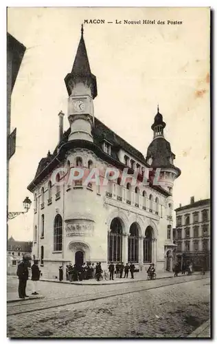 Macon Cartes postales Le nouvel Hotel des Postes