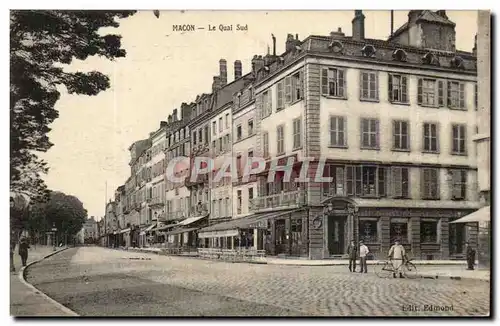 Macon Cartes postales Le Quai Sud