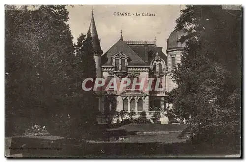 Chagny Cartes postales Le chateau