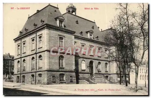 Cartes postales Le Creusot Hotel de ville