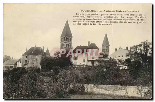 Cartes postales Tournus Les anciennes maisons canoniales