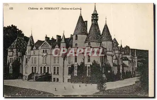 Ansichtskarte AK Chateau de Sommant