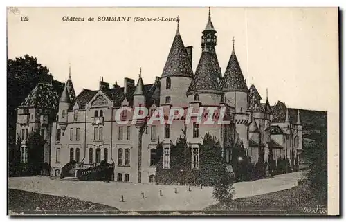 Cartes postales Chateau de Sommant