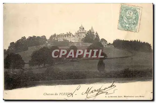 Cartes postales Chateau du plessis