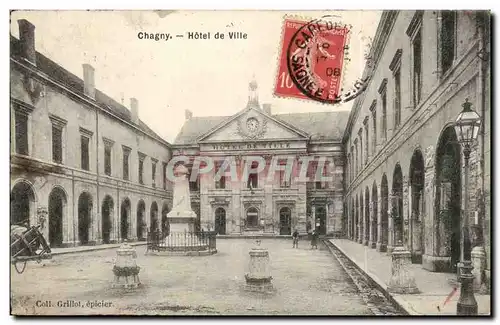 Cartes postales Chagny Hotel de ville