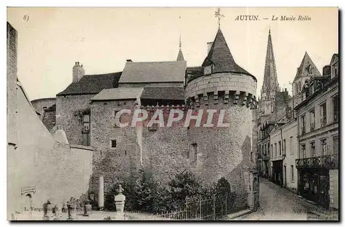 Ansichtskarte AK Autun le musee Rolin