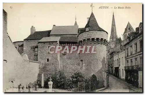 Cartes postales Autun le musee Rolin