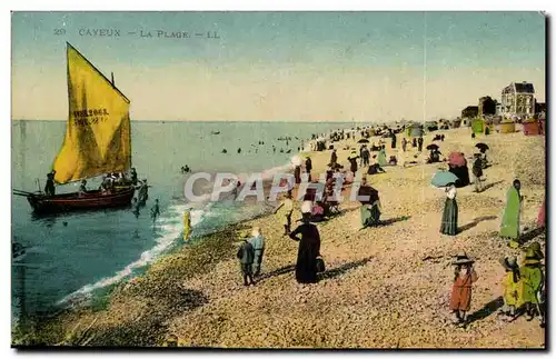 Cayeux Cartes postales La plage