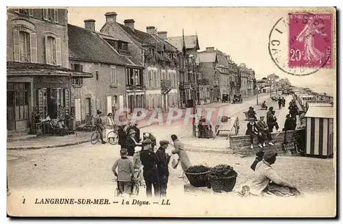 Langrune sur Mer Cartes postales La digue