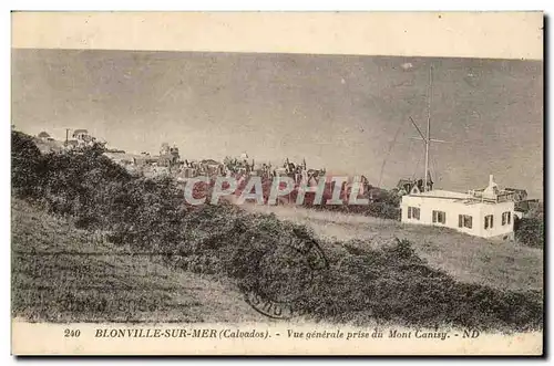 Blonville sur Mer Cartes postales Vue generale prise du Mont Canisy