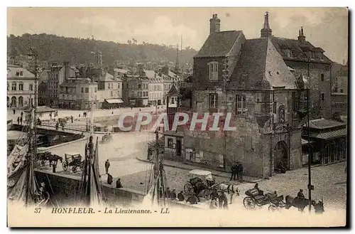 Cartes postales Honfleur La Lieutenance