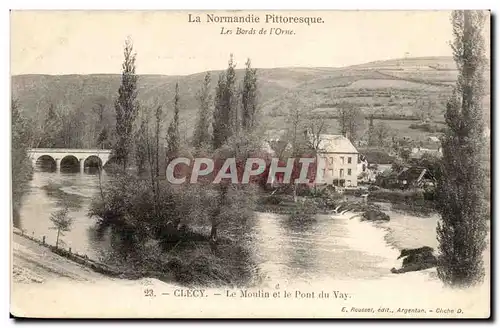 Clecy - Le Moulin et le Pont du Vay - Cartes postales