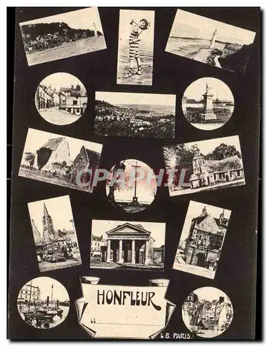 Honfleur - Souvenir - Cartes postales