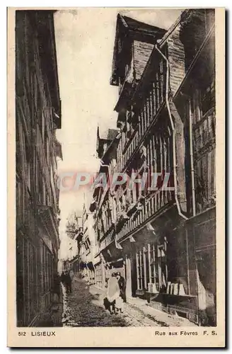 Lisieux - Rue aux Fevres - - Cartes postales