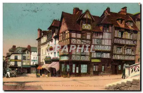 Lisieux - Vieille Maisons - Place de a Halle Au Beurre - Cartes postales