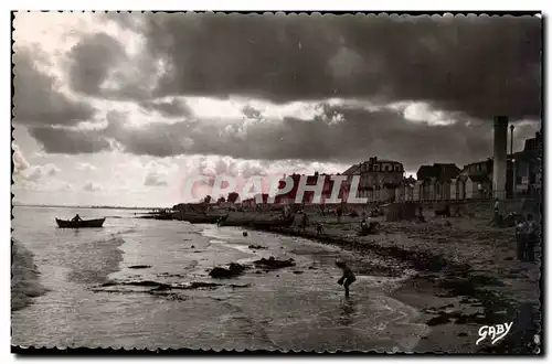 Luc sur Mer - La Plage au soleil levant - Ansichtskarte AK