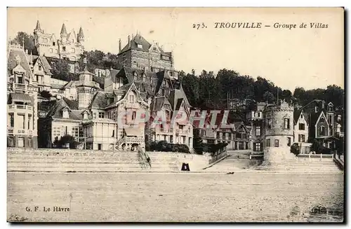 Trouville - Groupe de Villas Ansichtskarte AK