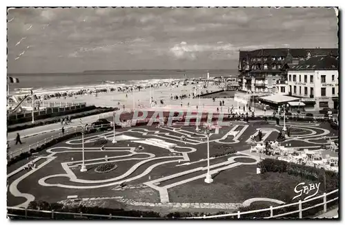 Trouville - Deauville - Le Golf Miniature et la Plage Ansichtskarte AK