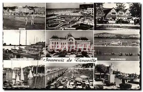 Trouville - Souvenir Ansichtskarte AK