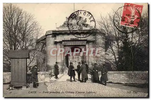 Caen - Porte pricipale du Chateau - Cartes postales