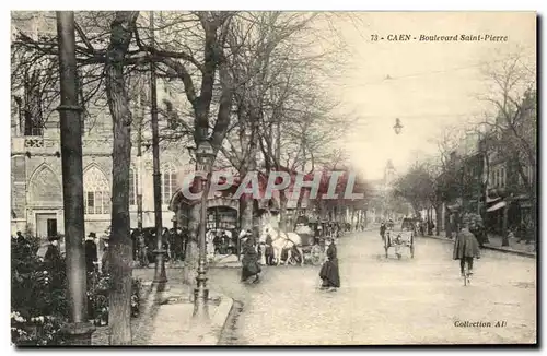 Caen - Boulevard Saint Pierre - Cartes postales