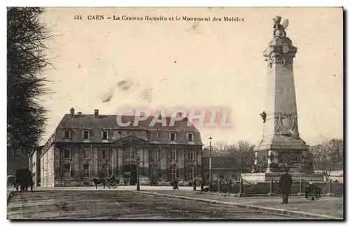 Caen - La caserne Hamelin et le Monument des Mobiles - Ansichtskarte AK