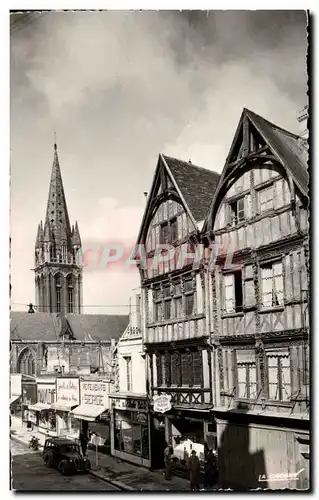 Caen - Maison du Bois rue Saint Pierre - Ansichtskarte AK