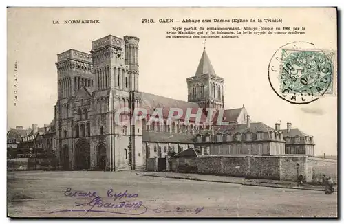 Caen - Abbaye aux Dames Eglise de la Trinite - Ansichtskarte AK