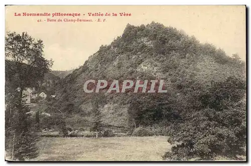 Vallee de la Vere Ansichtskarte AK Butte du Champ Fermant