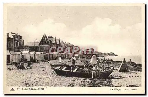 Saint Aubin sur Mer Cartes postales La plage