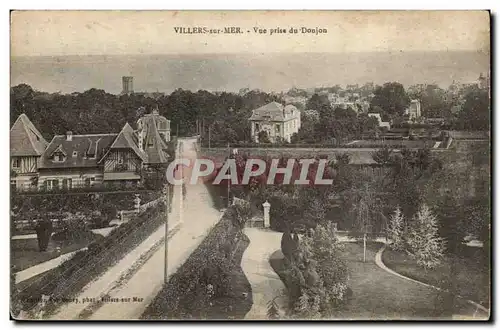 Villers sur Mer Cartes postales Vue prise du donjon