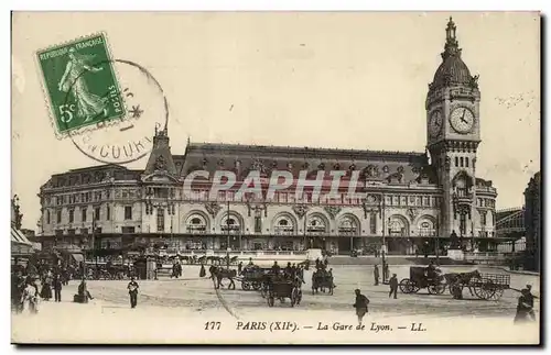 Paris Cartes postales Gare de Lyon