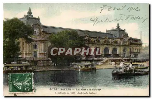 Paris Cartes postales La gare d'orsay