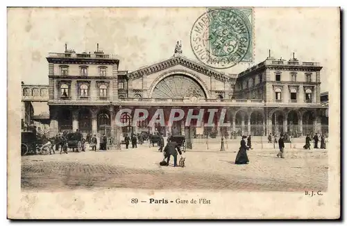 Paris Cartes postales Gare de l&#39Est