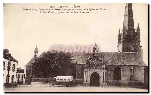 Carnac - L&#39Eglise Date de 1639 - Cartes postales