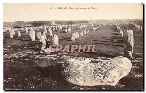 Carnac - Les Alignements du Menec - Cartes postales