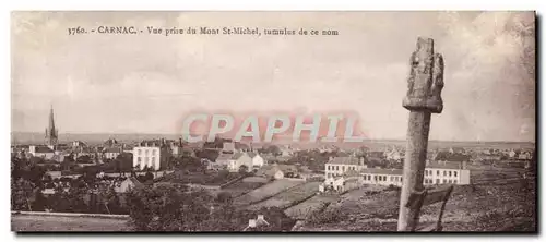 Carnac - Vue Prise du Mont St Michel - Cartes postales