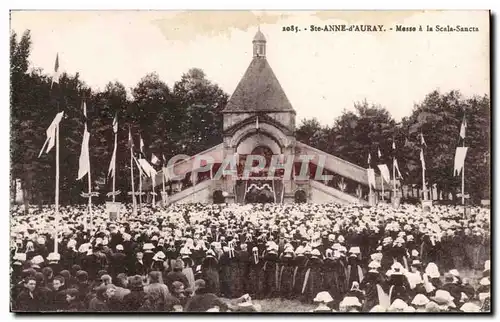 Ste Anne d&#39 Auray Messe a la Scala Sancta - Cartes postales