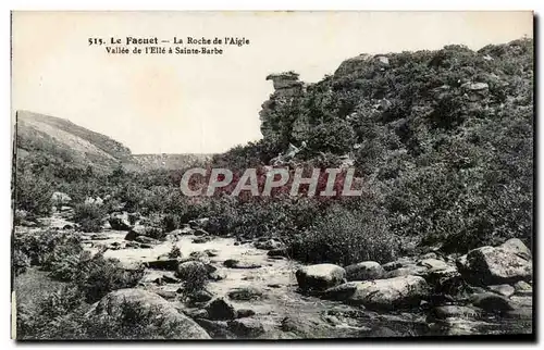 Le Faouet - La Roche de l'Aigle Vallee de l'Elle a Sainte Barbe - Cartes postales