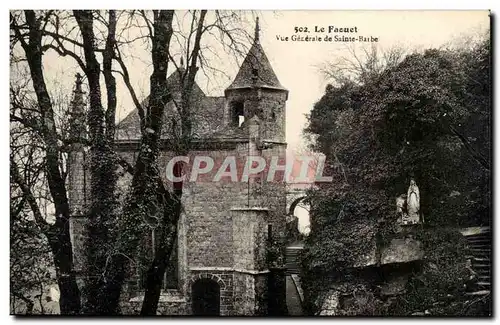 Le Faouet - Vue Generale le Sainte Barbe - Cartes postales