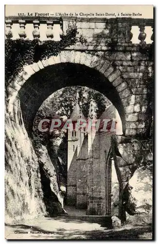 Le Faouet - L'Arche de la Chapelle Saint David la Sainte Barbe - Cartes postales