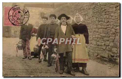 CArnac Cartes postales Invites allant la veille de la noce