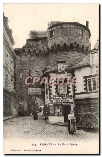 Vannes Cartes postales La porte prison