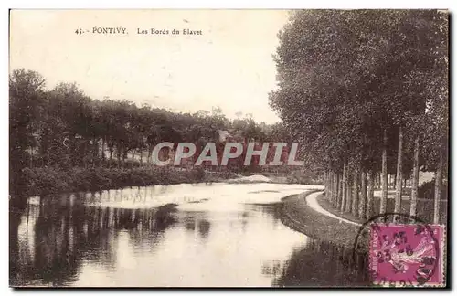 Pontivy Cartes postales Les bords de Blavet