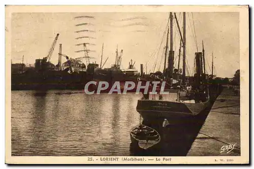 Lorient Cartes postales moderne Le port