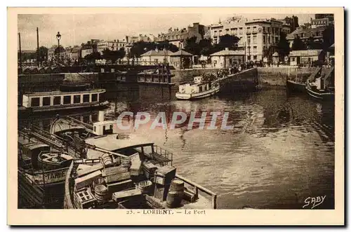 Lorient Cartes postales Le port