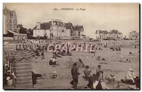 Quiberon Cartes postales La plage