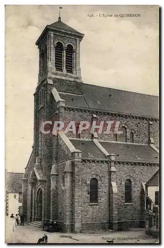 Quiberon Cartes postales Eglise