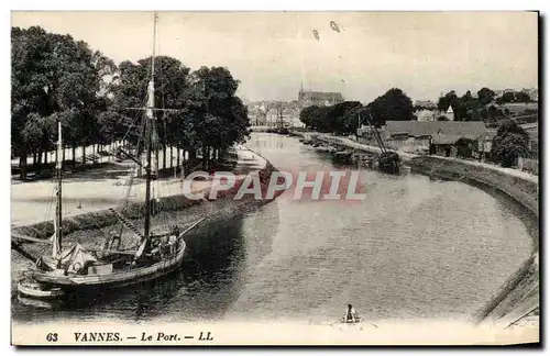 Vannes Cartes postales Le port