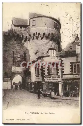 Vannes Cartes postales La porte prison